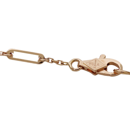 Van Cleef & Arpels ヴァンクリーフ＆アーペル フリヴォル ミニ ブレスレット 750PG ピンクゴールド レディース 磨き済み【中古】