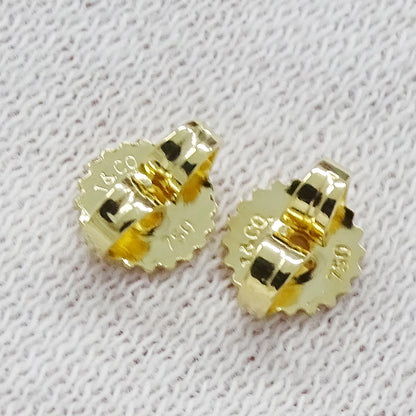 TIFFANY&Co. ティファニー パロマピカソ ラビングハート ピアス 750YG イエローゴールド レディース 磨き済み【中古】