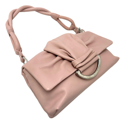 Dior ディオール ショルダーバッグ デミルーン ピンク レザー レディース 【中古】