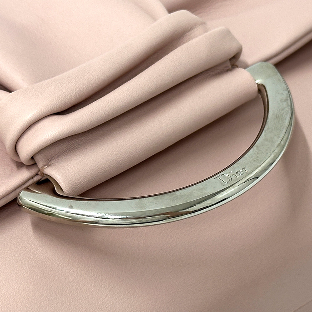 Dior ディオール ショルダーバッグ デミルーン ピンク レザー レディース 【中古】