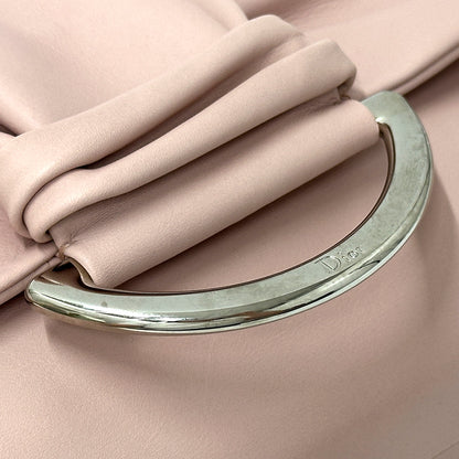 Dior ディオール ショルダーバッグ デミルーン ピンク レザー レディース 【中古】