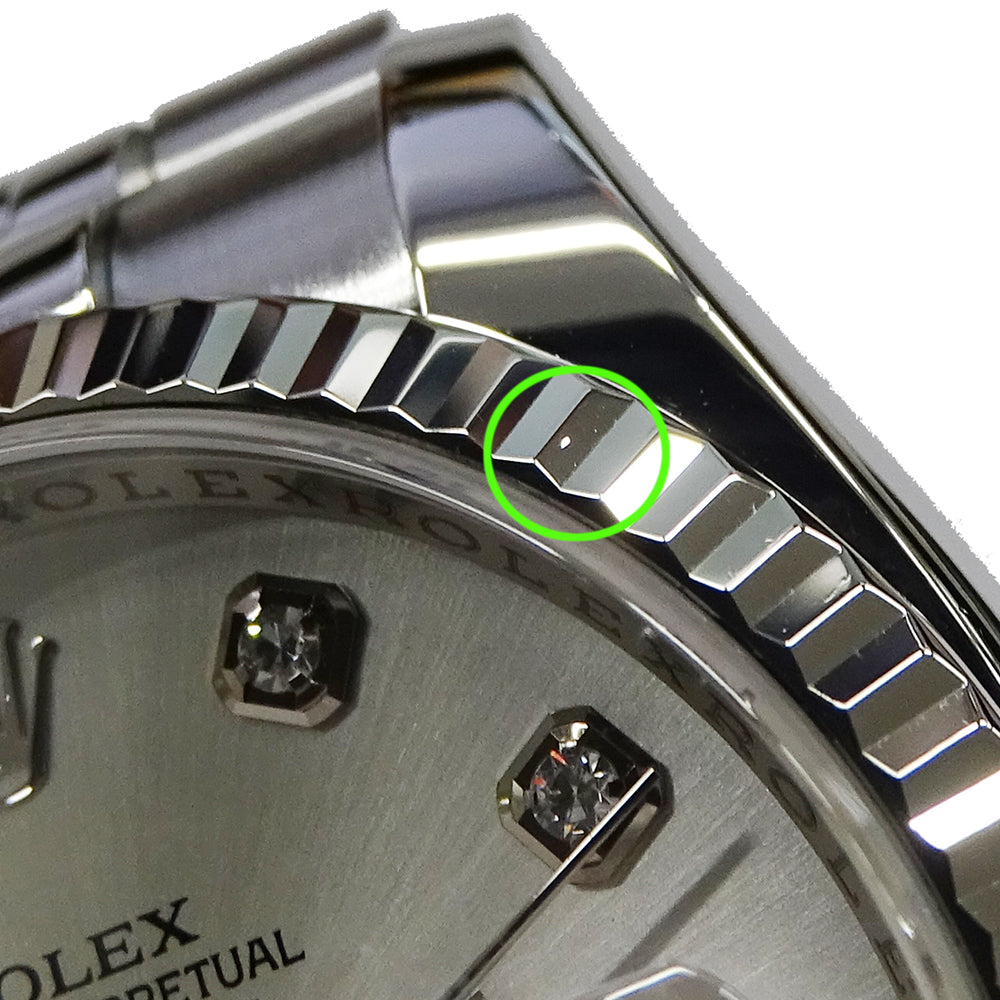 ROLEX ロレックス デイトジャスト 116234G Z番 メンズ 腕時計 自動巻き AT SS WG ダイヤモンド 磨き済み【中古】