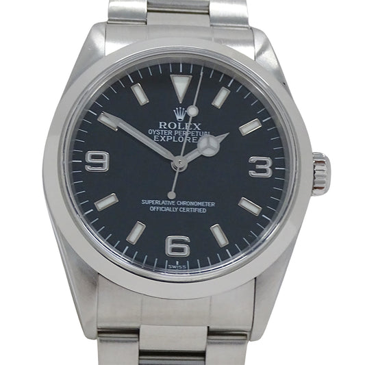 ROLEX ロレックス エクスプローラーI 14270 A番 メンズ 腕時計 自動巻き AT ステンレス 磨き済み【中古】