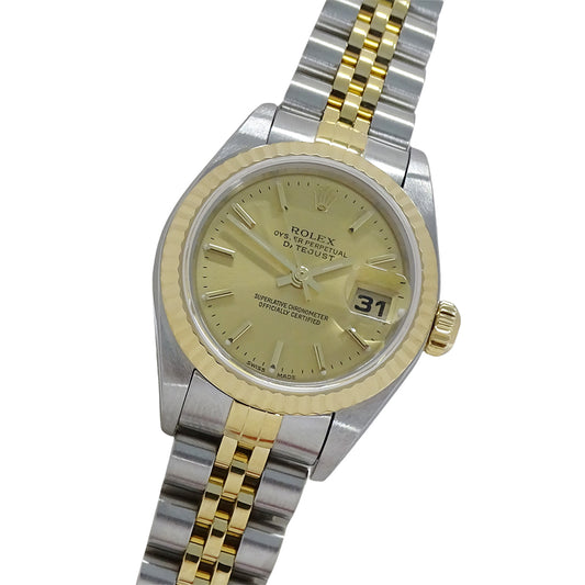 ROLEX ロレックス デイトジャスト 79173 K番 レディース 腕時計 自動巻き AT SS YG 磨き済み【中古】