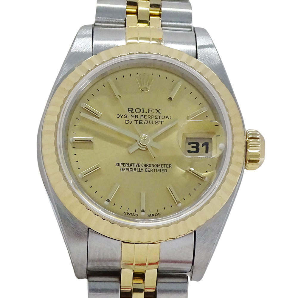 ROLEX ロレックス デイトジャスト 79173 K番 レディース 腕時計 自動巻き AT SS YG 磨き済み【中古】