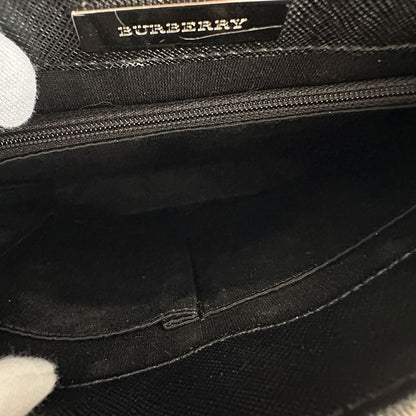 BURBERRY バーバリー ショルダーバッグ ブラウン ベージュ PVC レディース 【中古】