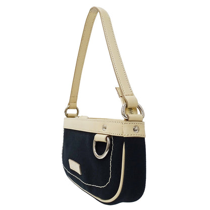 BURBERRY バーバリー ハンドバッグ ブラック ベージュ レディース 【中古】