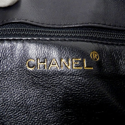 CHANEL シャネル ショルダーバッグ コスモスライン ブラック ラムスキン レディース 【中古】