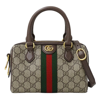 GUCCI グッチ 2wayバッグ オフィディア ベージュ ブラウン 772053 GGスプリームキャンバス レディース 【中古】