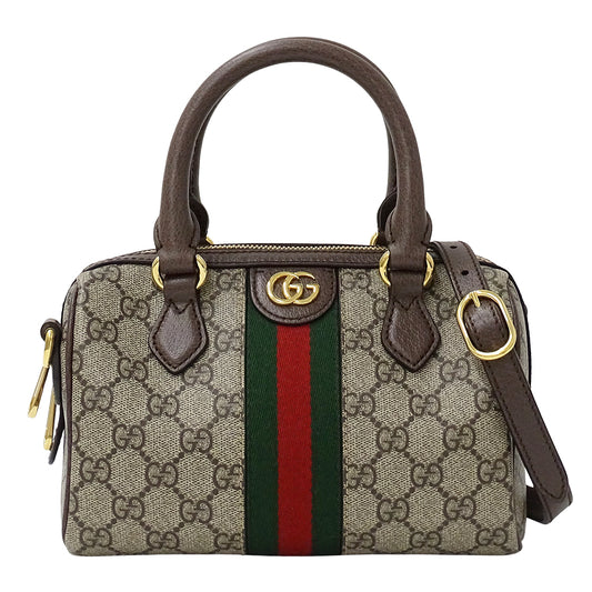 GUCCI グッチ 2wayバッグ オフィディア ベージュ ブラウン 772053 GGスプリームキャンバス レディース 【中古】