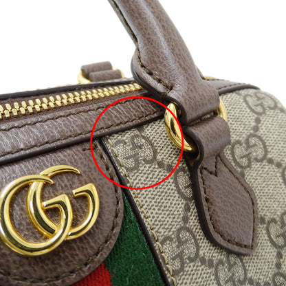 GUCCI グッチ 2wayバッグ オフィディア ベージュ ブラウン 772053 GGスプリームキャンバス レディース 【中古】