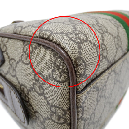 GUCCI グッチ 2wayバッグ オフィディア ベージュ ブラウン 772053 GGスプリームキャンバス レディース 【中古】