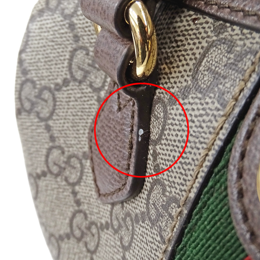 GUCCI グッチ 2wayバッグ オフィディア ベージュ ブラウン 772053 GGスプリームキャンバス レディース 【中古】