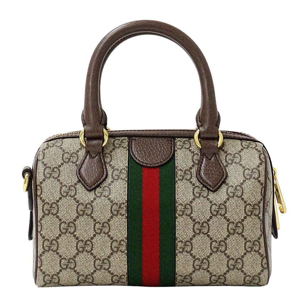 GUCCI グッチ 2wayバッグ オフィディア ベージュ ブラウン 772053 GGスプリームキャンバス レディース 【中古】