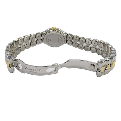 TIFFANY&Co. ティファニー ティソロ L0112 レディース 腕時計 クオーツ QZ SS GP 磨き済み【中古】