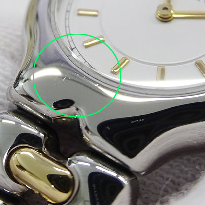 TIFFANY&Co. ティファニー ティソロ L0112 レディース 腕時計 クオーツ QZ SS GP 磨き済み【中古】