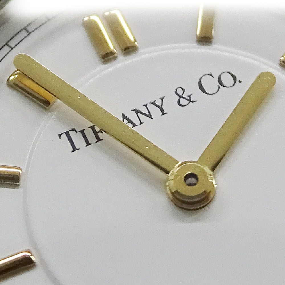 TIFFANY&Co. ティファニー ティソロ L0112 レディース 腕時計 クオーツ QZ SS GP 磨き済み【中古】