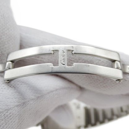 Cartier カルティエ タンクフランセーズ SM W51031Q3 レディース 腕時計 2006年クリスマス限定 クオーツ SS 磨き済み 【中古】