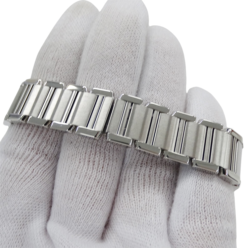 Cartier カルティエ タンクフランセーズ SM W51031Q3 レディース 腕時計 2006年クリスマス限定 クオーツ SS 磨き済み 【中古】
