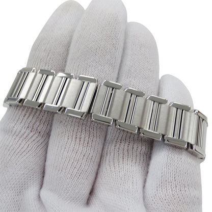 Cartier カルティエ タンクフランセーズ SM W51031Q3 レディース 腕時計 2006年クリスマス限定 クオーツ SS 磨き済み 【中古】