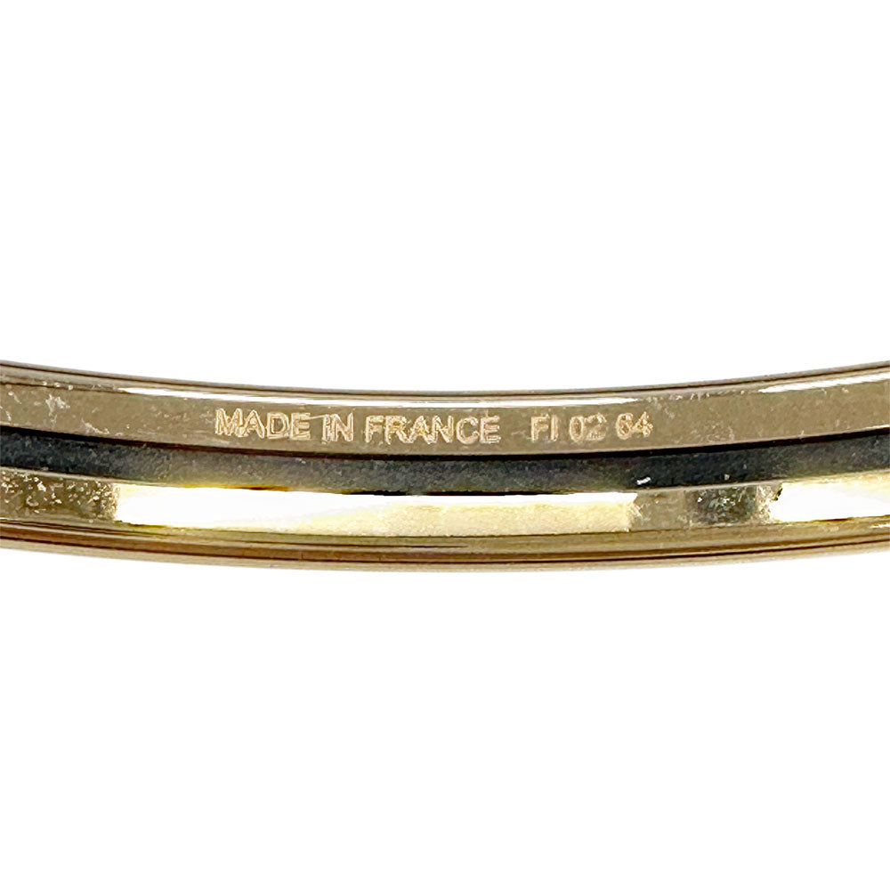 HERMES エルメス エナメルブレスレット ユニ バングル メタル マロン・グラッセ レディース 【中古】