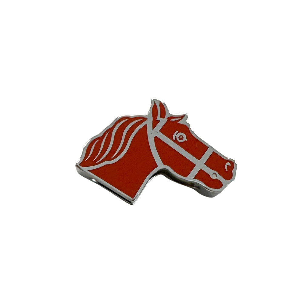 HERMES エルメス ツイリーリング カドリージュ スカーフリング メタル レッド シルバー レディース 【中古】