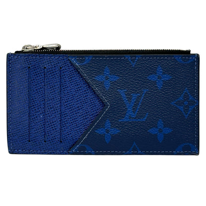 LOUIS VUITTON ルイ・ヴィトン コインカード・ホルダー コインケース タイガラマ コバルト M30270 メンズ 【中古】