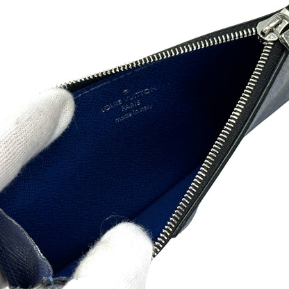 LOUIS VUITTON ルイ・ヴィトン コインカード・ホルダー コインケース タイガラマ コバルト M30270 メンズ 【中古】