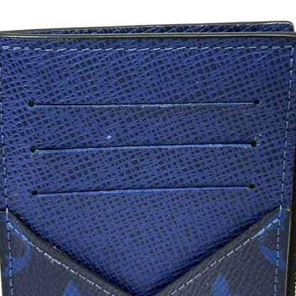 LOUIS VUITTON ルイ・ヴィトン コインカード・ホルダー コインケース タイガラマ コバルト M30270 メンズ 【中古】