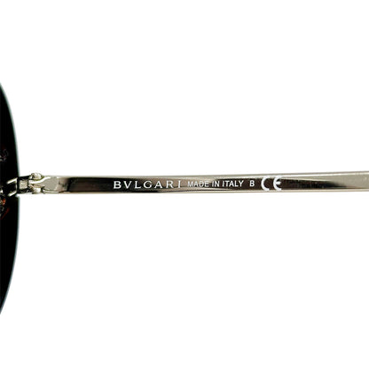 BVLGARI ブルガリ サングラス ダークハバナ 8217-B アセテート レディース 55□13 135【中古】