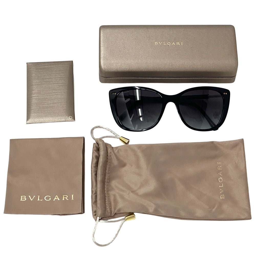 BVLGARI ブルガリ サングラス B-zero1 ビーゼロワン ブラック 8220-F レディース 【中古】