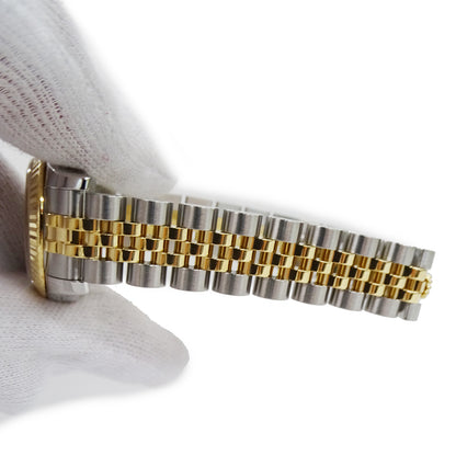 ROLEX ロレックス デイトジャスト 179173G D番 レディース 腕時計 自動巻き AT SS YG ダイヤモンド 磨き済み【中古】
