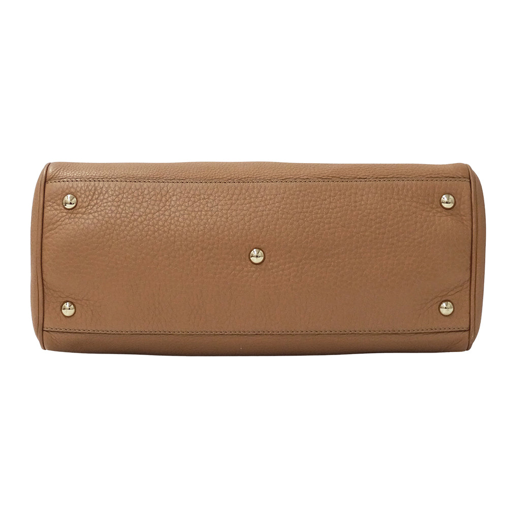 GUCCI グッチ 2wayバッグ バンブー ベージュ 323660 レザー レディース 【中古】