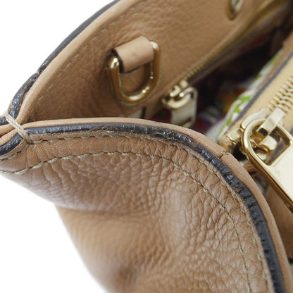 GUCCI グッチ 2wayバッグ バンブー ベージュ 323660 レザー レディース 【中古】