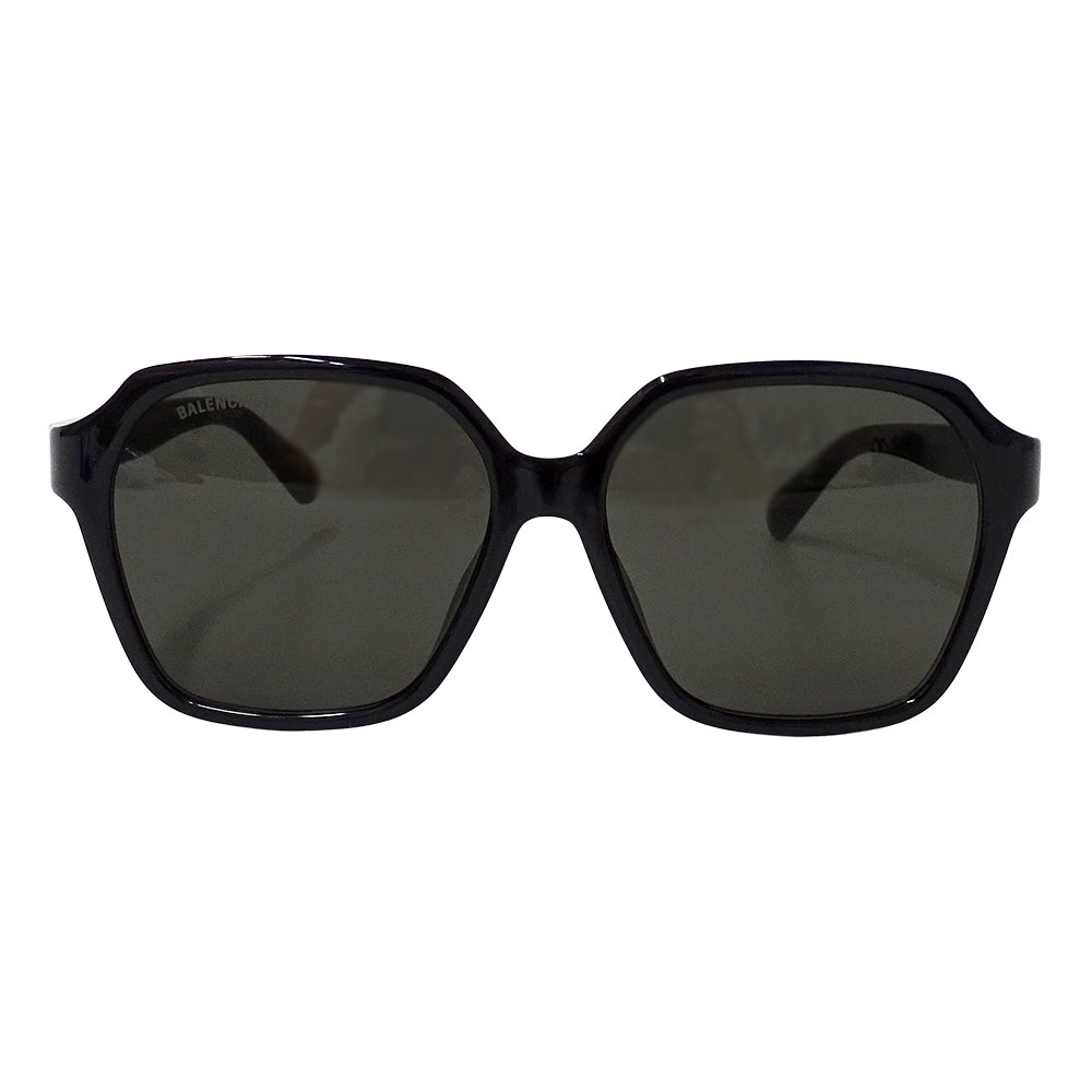 BALENCIAGA バレンシアガ サングラス ブラック BB0153SA レディース 【中古】