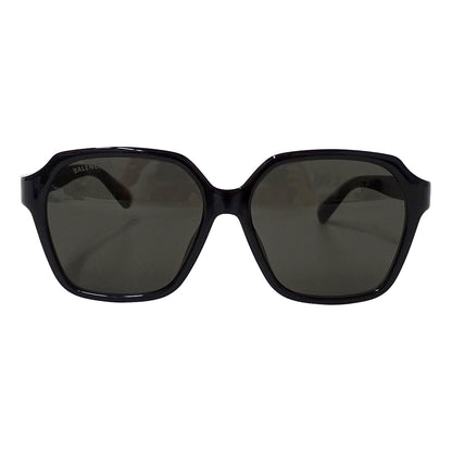BALENCIAGA バレンシアガ サングラス ブラック BB0153SA レディース 【中古】