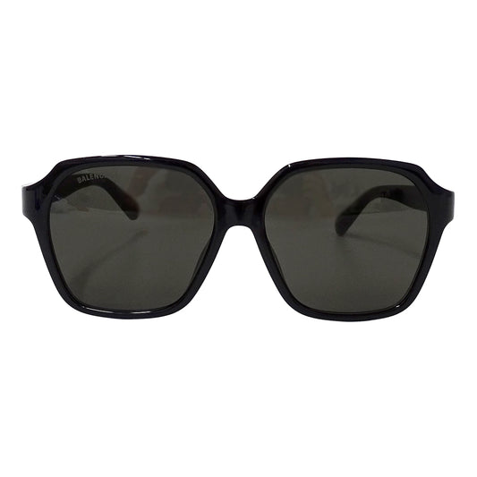 BALENCIAGA バレンシアガ サングラス ブラック BB0153SA レディース 【中古】