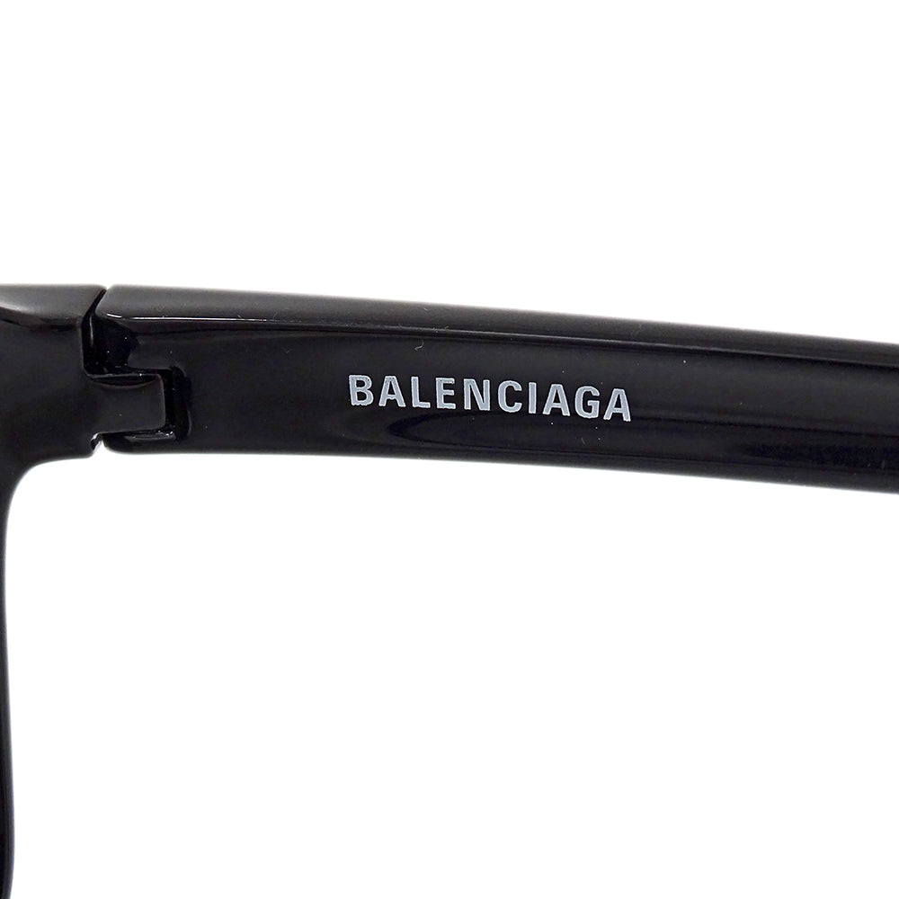 BALENCIAGA バレンシアガ サングラス ブラック BB0153SA レディース 【中古】