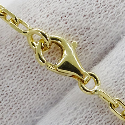 Van Cleef & Arpels ヴァンクリーフ＆アーペル ヴィンテージアルハンブラ 10モチーフ ネックレス 750YG オニキス レディース 【中古】