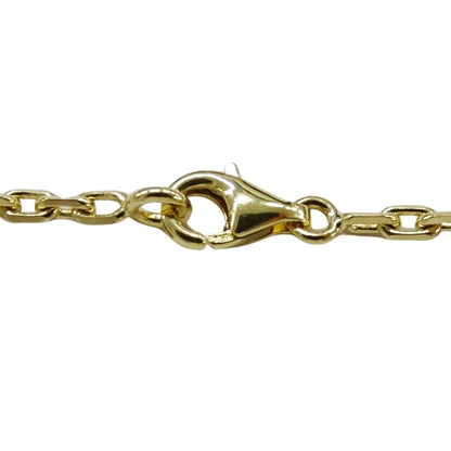 Van Cleef & Arpels ヴァンクリーフ＆アーペル ヴィンテージアルハンブラ 10モチーフ ネックレス 750YG オニキス レディース 【中古】