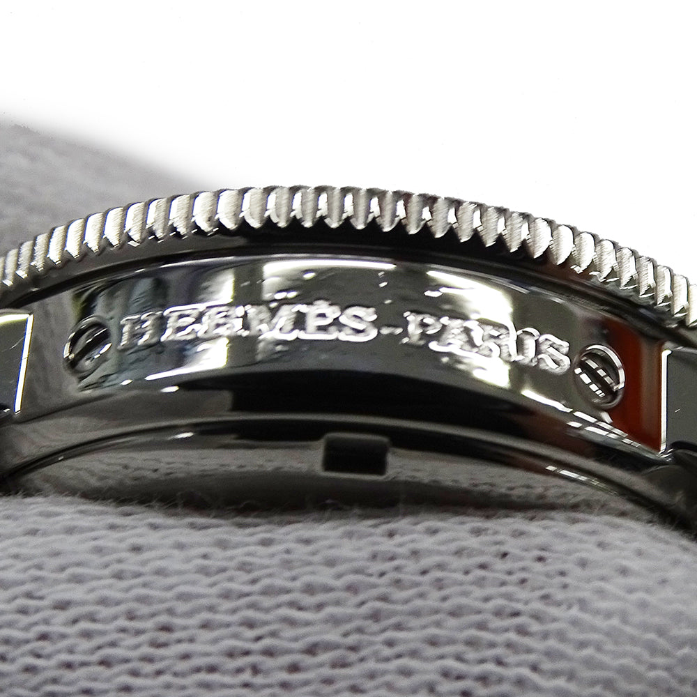 HERMES エルメス クリッパー ダイバー CL5.210 レディース 腕時計 クオーツ QZ ステンレス 磨き済み【中古】