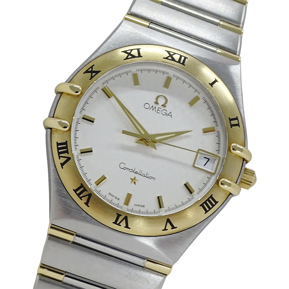 OMEGA オメガ コンステレーション 1312.30 メンズ 腕時計 クオーツ QZ SS YG 磨き済み【中古】