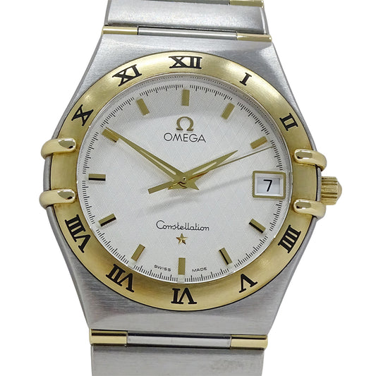 OMEGA オメガ コンステレーション 1312.30 メンズ 腕時計 クオーツ QZ SS YG 磨き済み【中古】