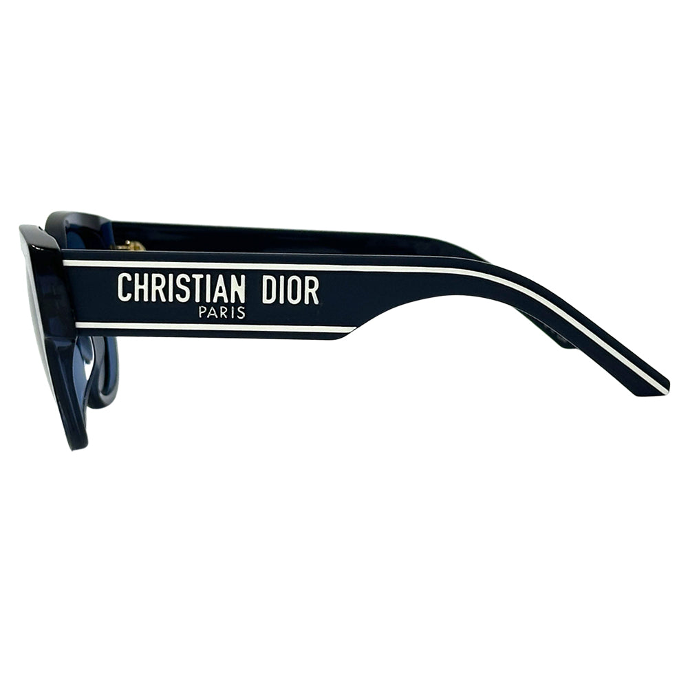 Dior ディオール サングラス WILDIOR BU ブルー 30B0 プラスチック レディース 【中古】