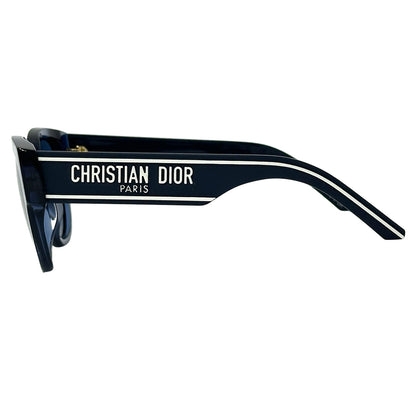 Dior ディオール サングラス WILDIOR BU ブルー 30B0 プラスチック レディース 【中古】