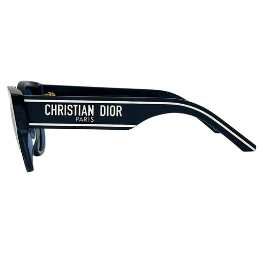 Dior ディオール サングラス WILDIOR BU ブルー 30B0 プラスチック レディース 【中古】
