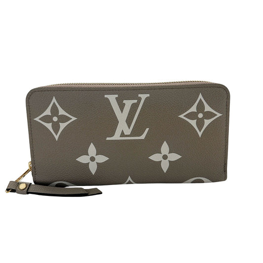 LOUIS VUITTON ルイ・ヴィトン ジッピー・ウォレット 長財布 バイカラー モノグラム アンプラント トゥルトレール クレーム M69794 モノグラムアンプラント レディース メンズ 【中古】