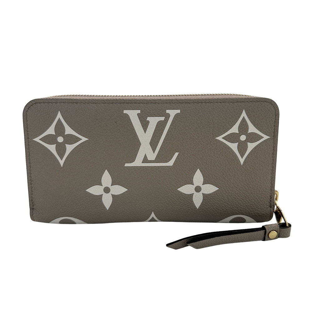 LOUIS VUITTON ルイ・ヴィトン ジッピー・ウォレット 長財布 バイカラー モノグラム アンプラント トゥルトレール クレーム M69794 モノグラムアンプラント レディース メンズ 【中古】