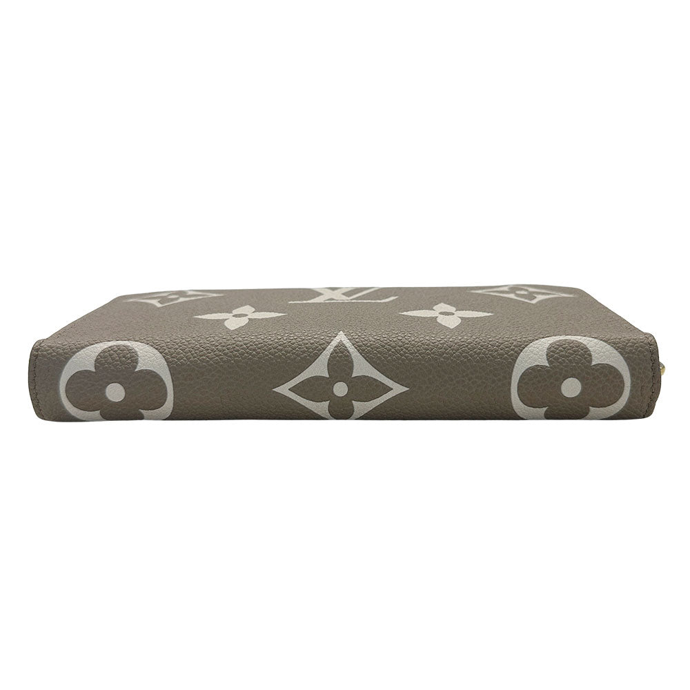 LOUIS VUITTON ルイ・ヴィトン ジッピー・ウォレット 長財布 バイカラー モノグラム アンプラント トゥルトレール クレーム M69794 モノグラムアンプラント レディース メンズ 【中古】