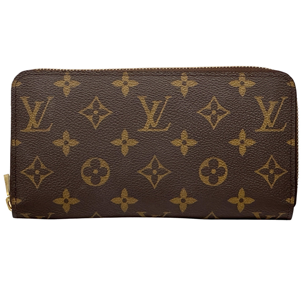 LOUIS VUITTON ルイ・ヴィトン ジッピーウォレット 長財布 モノグラム ブラウン M60017 レディース メンズ 【中古】